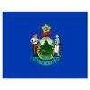 Maine State Flag, 12x18", Nylon