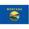 Montana State Flag, 12x18", Nylon