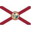 Florida State Flag w/pole hem, 4x6', Nylon