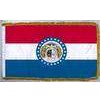 Missouri State Flag Frg w/pole hem, 3x5', Nylon