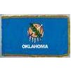 Oklahoma State Flag Frg w/pole hem, 4x6', Nylon