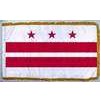 District of Columbia Frg w/pole hem, 4x6', Nylon