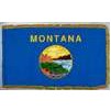 Montana State Flag Frg w/pole hem, 2x3', Nylon