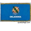 Oklahoma State Flag Frg w/pole hem, 2x3', Nylon