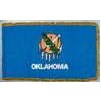 Oklahoma State Flag Frg w/pole hem| 5x8'| Nylon