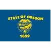 Oregon State Flag w/pole hem, 5x8', Nylon