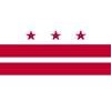 District of Columbia Flag w/pole hem, 2x3', Nyl