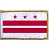 District of Columbia Frg w/pole hem, 2x3', Nyl