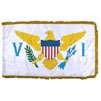 Virgin Islands Flag Frg w/pole hem, 5x8', Nylon