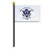 US Coast Guard Flag on Staff - Polyester