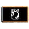 POW-MIA Flag Fringe w/ Pole Hem - Polyester