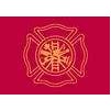 Firefighters Flag, 3x5', Nylon