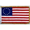 Betsy Ross Flag Finge w/ Pole Hem