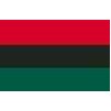 African-American Flag, 3x5', Nylon