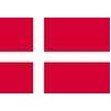 Denmark Flag, 12x18", Nylon
