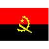 Angola Flag w/pole hem, 2x3', Nylon