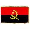 Angola Flag Frg w/pole hem, 5x8', Nylon