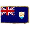 Anguilla Flag Frg w/pole hem, 2x3', Nylon