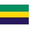 Gabon Flag, 2x3', Nylon