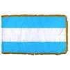 Argentina Flag Frg w/pole hem, 5x8', Nylon