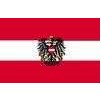 Austria Flag w/Eagle w/pole hem, 2x3', Nylon