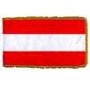 Austria Flag Frg w/pole hem, 2x3', Nylon