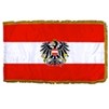 Austria Flag w/Eagle Frg w/pole hem, 4x6', Nylon