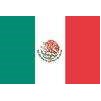 Mexico Flag, 12x18", Nylon