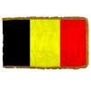 Belgium Flag Frg w/pole hem, 2x3', Nylon