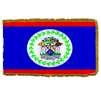 Belize Flag Frg w/pole hem, 5x8', Nylon