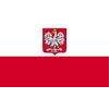 Poland Flag w/Eagle, 2x3', Nylon