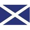 Scotland Flag w/Cross, 12x18", Nylon