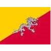 Bhutan Flag w/pole hem, 5x8', Nylon