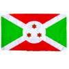 Burundi Flag w/pole hem, 4x6', Nylon
