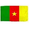 Cameroon Flag w/pole hem, 5x8', Nylon