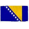 Bosnia-Herzegovina Flag w/pole hem, 2X3', Nylon