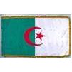 Algeria Flag Frg w/pole hem, 3x5', Nylon