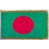 Bangladesh Flag Frg w/pole hem, 3x5', Nylon