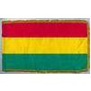Bolivia Flag Frg w/pole hem, 3x5', Nyl