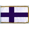 Finland Flag Frg w/pole hem, 4x6', Nylon
