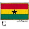 Ghana Flag Frg w/pole hem, 3x5', Nylon