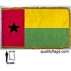 Guinea-Bissau Flag Frg w/pole hem, 3x5', Nylon