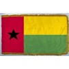 Guinea-Bissau Flag Frg w/pole hem, 4x6', Nylon