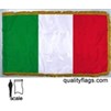 Italy Flag Frg w/pole hem, 3x5', Nylon