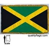 Jamaica Flag Frg w/pole hem, 3x5', Nylon