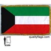 Kuwait Flag Frg w/pole hem, 3x5', Nylon