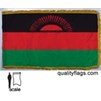 Malawi Flag Frg w/pole hem, 3x5', Nylon