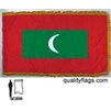 Maldives Flag Frg w/pole hem, 3x5', Nylon