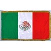 Mexico Flag Frg w/pole hem, 4x6', Nylon