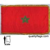 Morocco Flag Frg w/pole hem, 3x5', Nylon